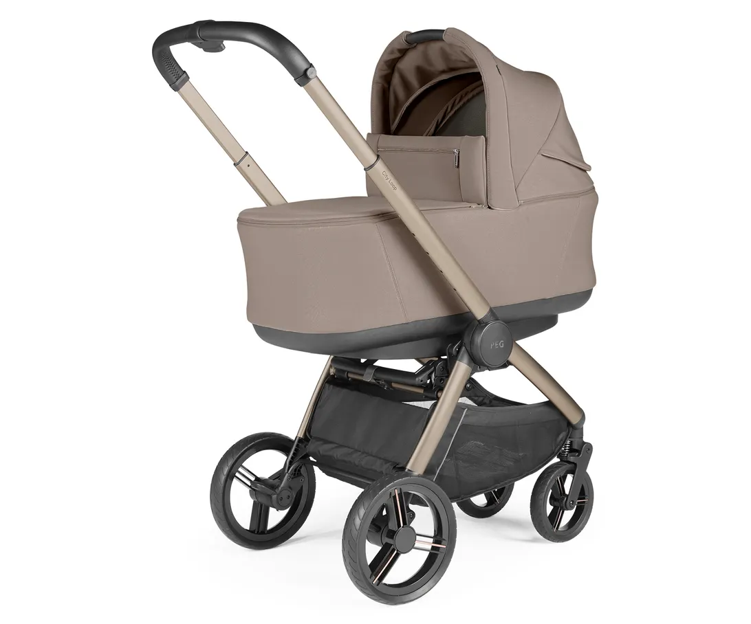 PEG 3in1 Kombikinderwagen City Loop Pro Pine Bark inkl. Babyschale Primo Viaggio SLK Pine Bark