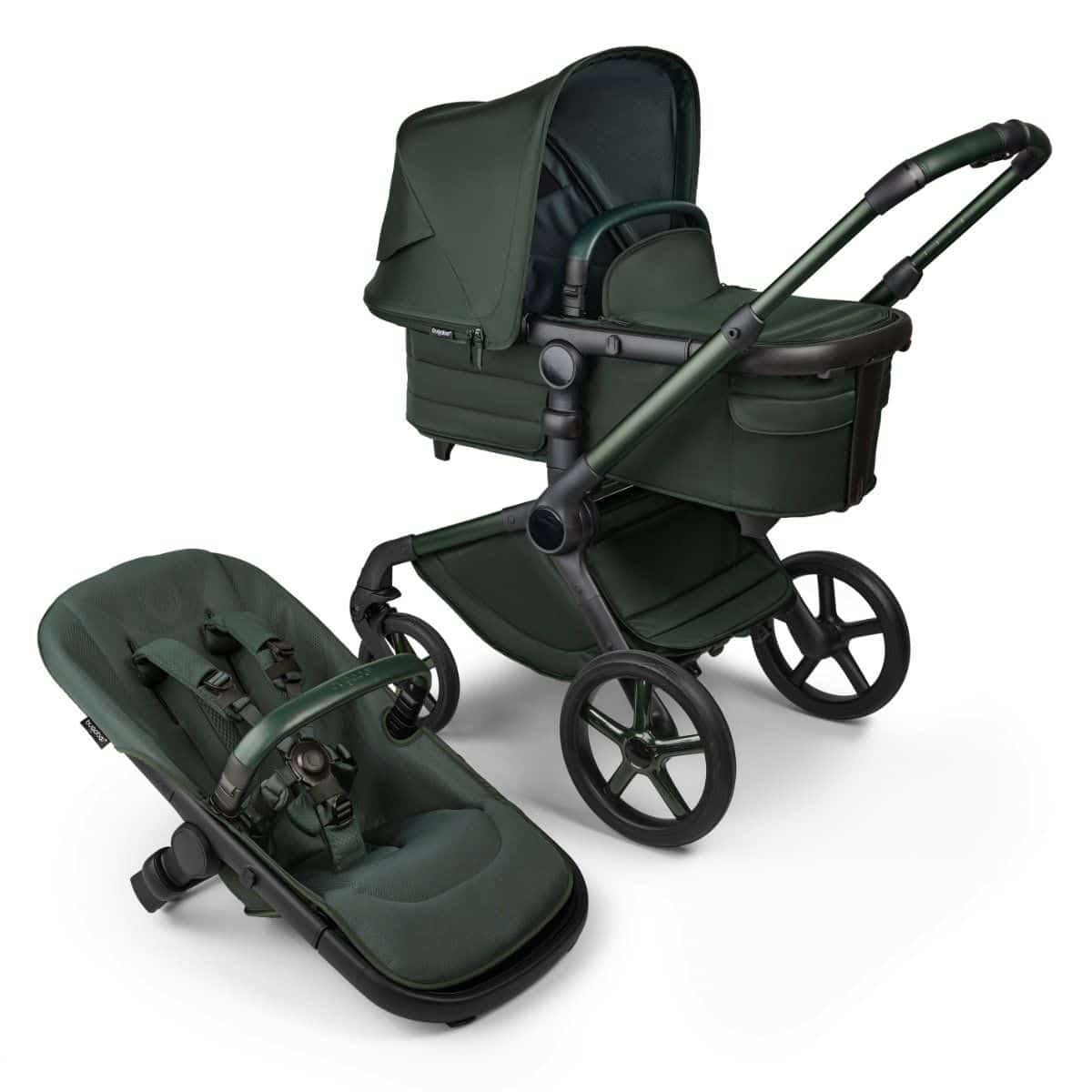 Bugaboo Fox5 Noir Kombikinderwagen 