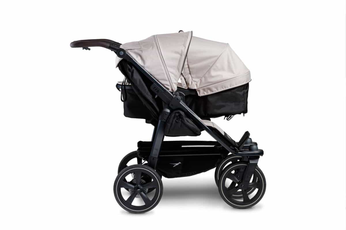 TFK duo 2 Geschwisterwagen - Luftkammerräder - Sand TFK duo 2 Geschwisterwagen - Luftkammerräder - Sand