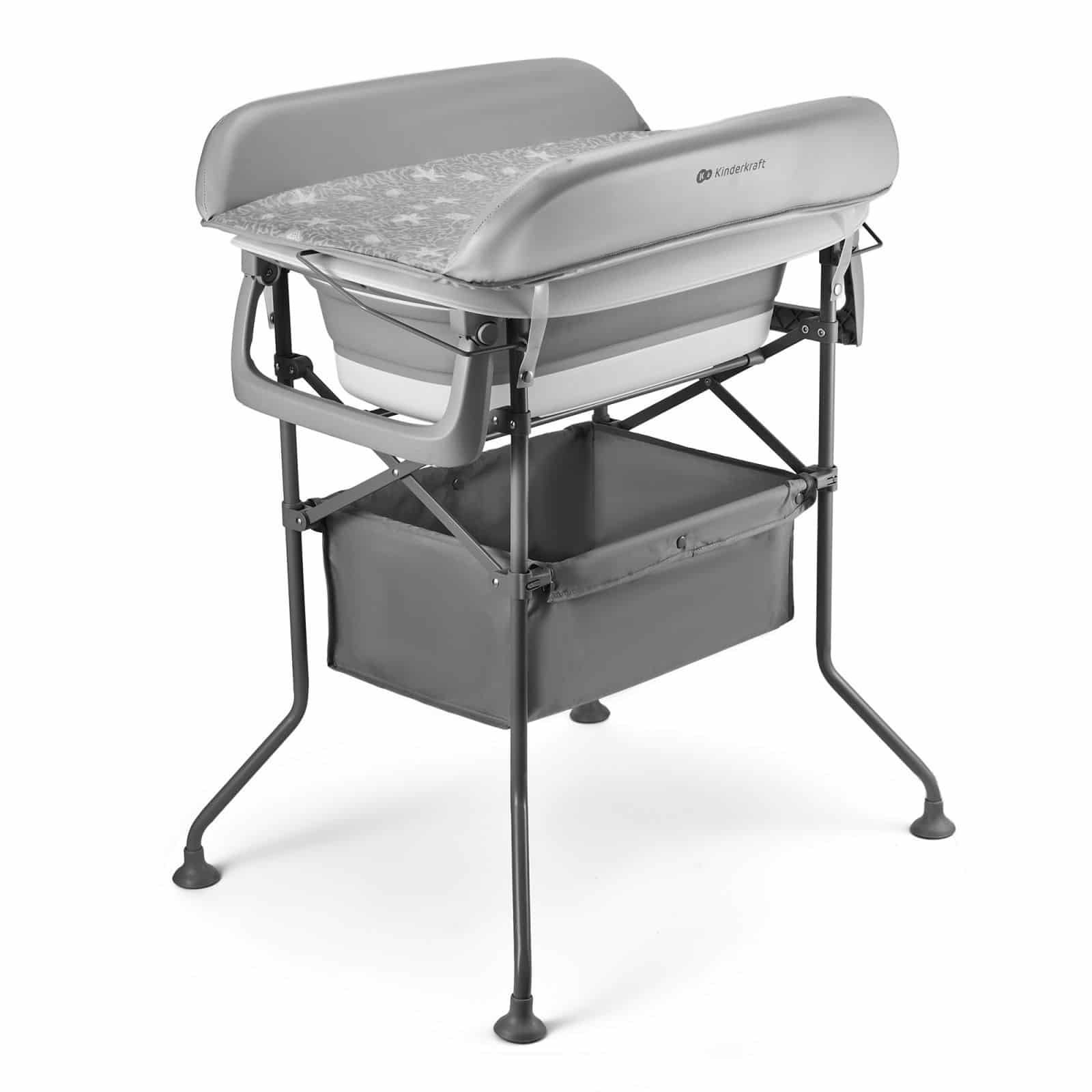 Kinderkraft Badewanne mit Wickelauflage BUBBLY