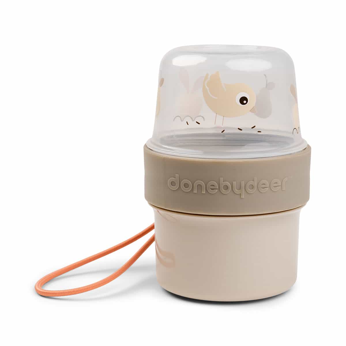 Done by Deer - To go 2-way Snack-Behälter S Birdee