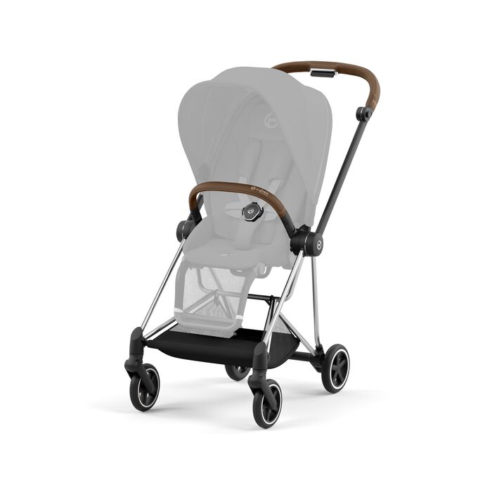 CYBEX MIOS Rahmen Chrome Braun inkl. Sportsitz Aufsatz CYBEX MIOS Rahmen Chrome Braun inkl. Sportsitz Aufsatz