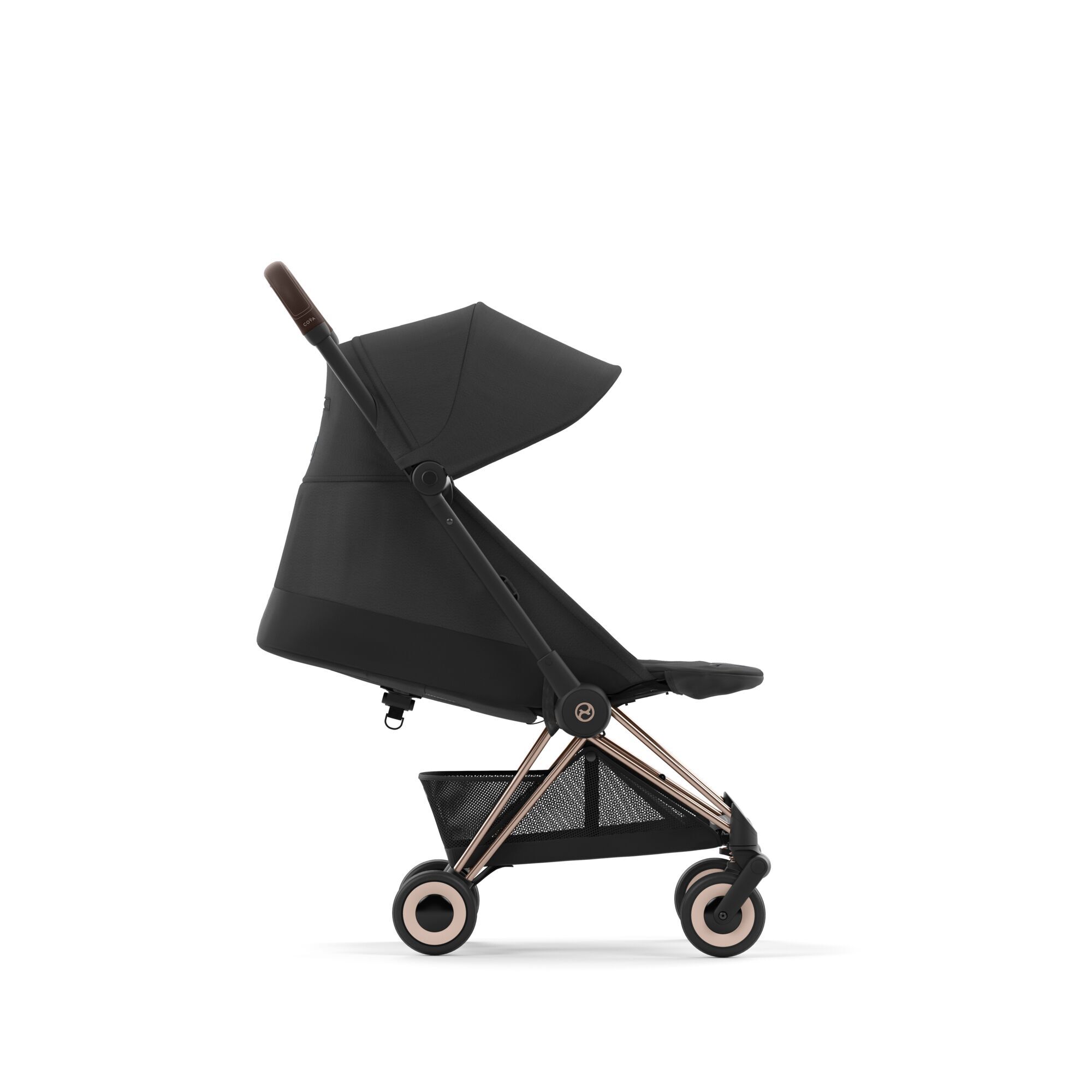 CYBEX Coya Buggy Rosegold Sepia Black CYBEX Coya Buggy Rosegold Sepia Black