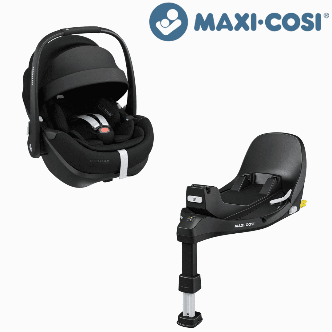 Maxi Cosi Pebble 360 Pro 2 Twillic Black inkl. FamilyFix 360 Pro
