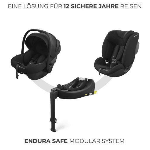 Kinderkraft 3in1 Autositz-Set ENDURA SAFE Schwarz Kinderkraft 3in1 Autositz-Set ENDURA SAFE Schwarz