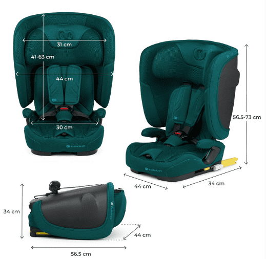 Kinderkraft Autositz FIX2GO grün Kinderkraft Autositz FIX2GO grün