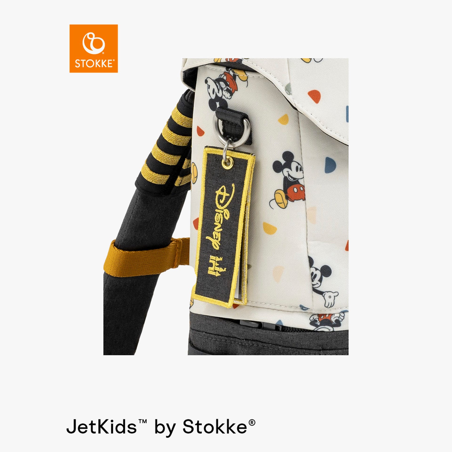 Stokke JetKids by Stokke Crew Backpack Mickey Celebration Stokke JetKids by Stokke Crew Backpack Mickey Celebration