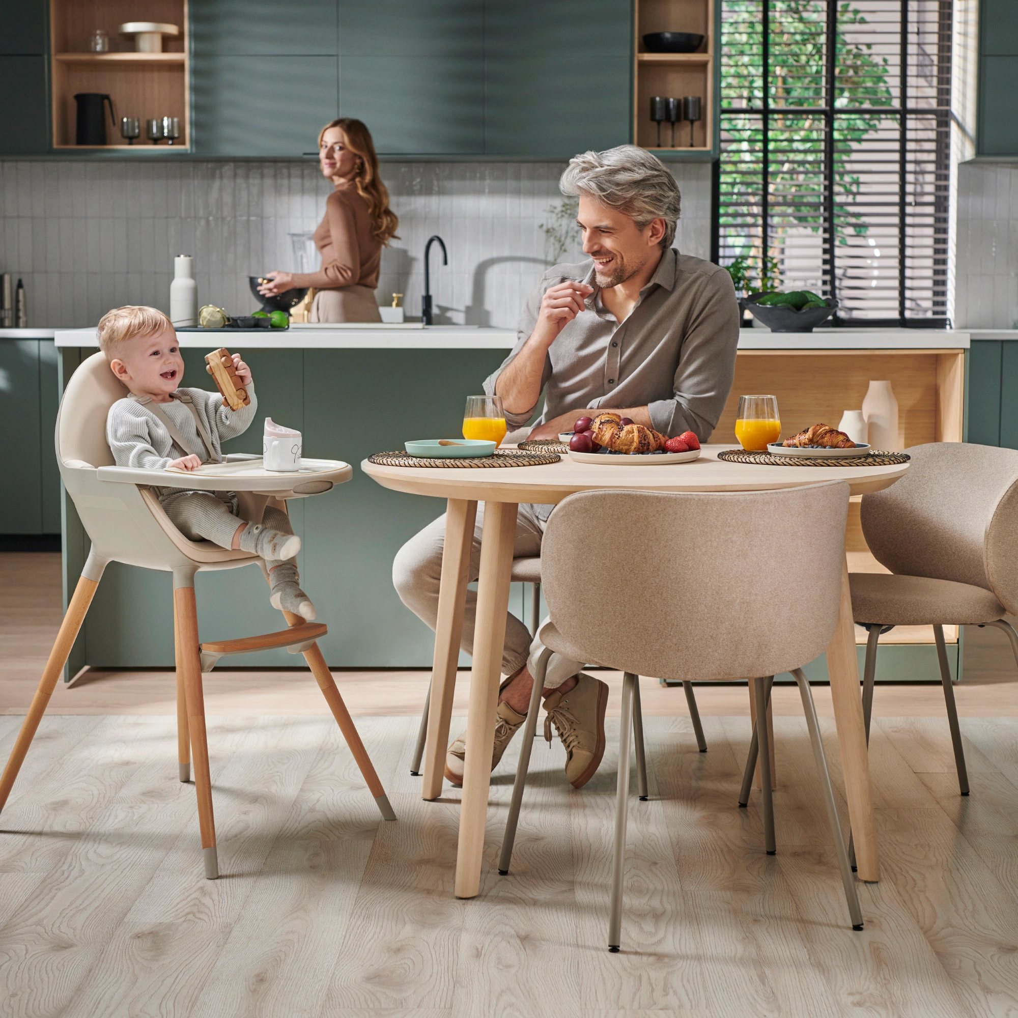Kinderkraft Hochstuhl 2in1 FINI 2