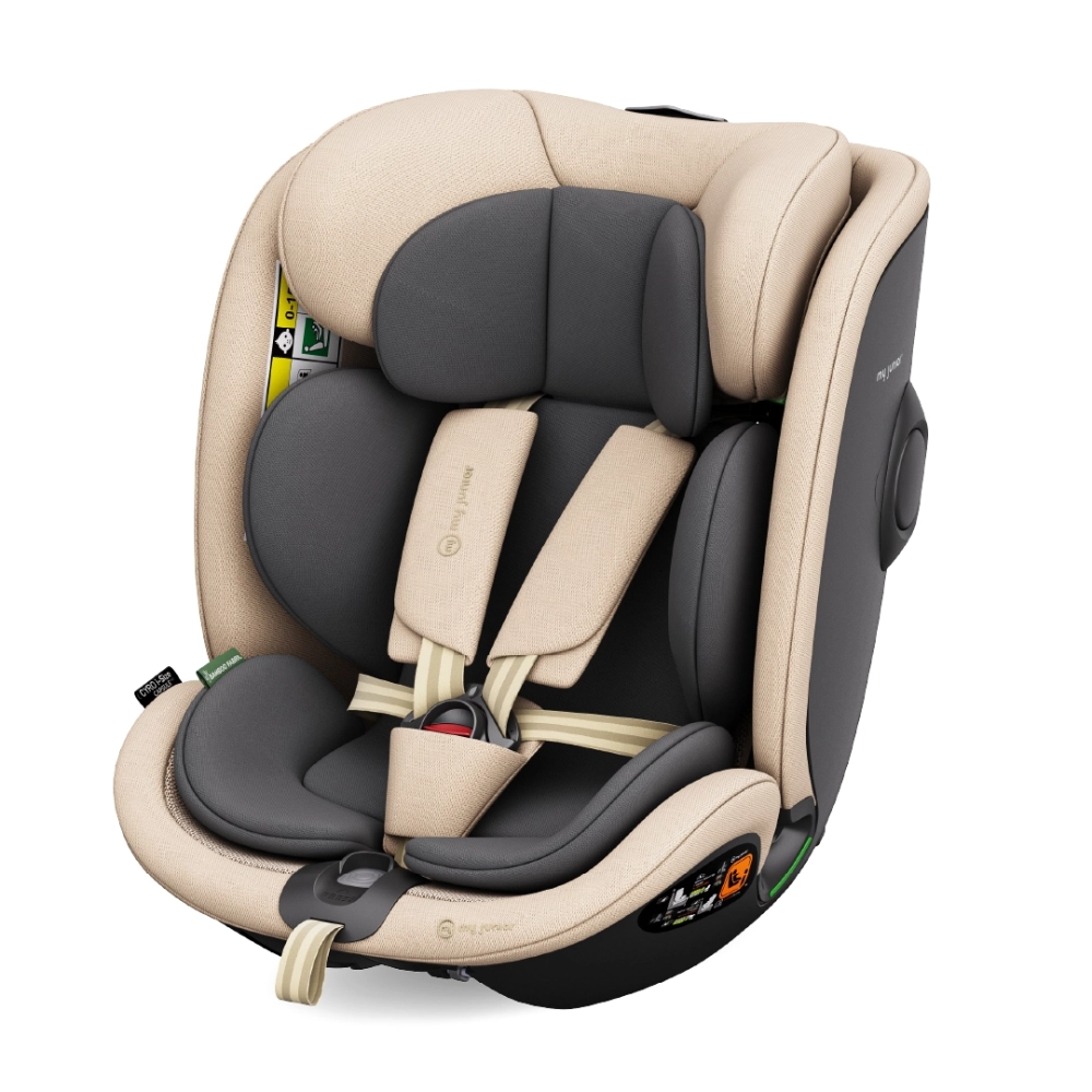 my junior CYRO 360° i-Size Reboarder Beige – Sichere & komfortable Autofahrten mit dem my junior CYRO i-Size Reboarder. Memory-Schaum, Bambus-Einlage, ISOFIX & i-Size zertifiziert. my junior CYRO 360° i-Size Reboarder Beige – Sichere & komfortable Autofahrten mit dem my junior CYRO i-Size Reboarder. Memory-Schaum, Bambus-Einlage, ISOFIX & i-Size zertifiziert.