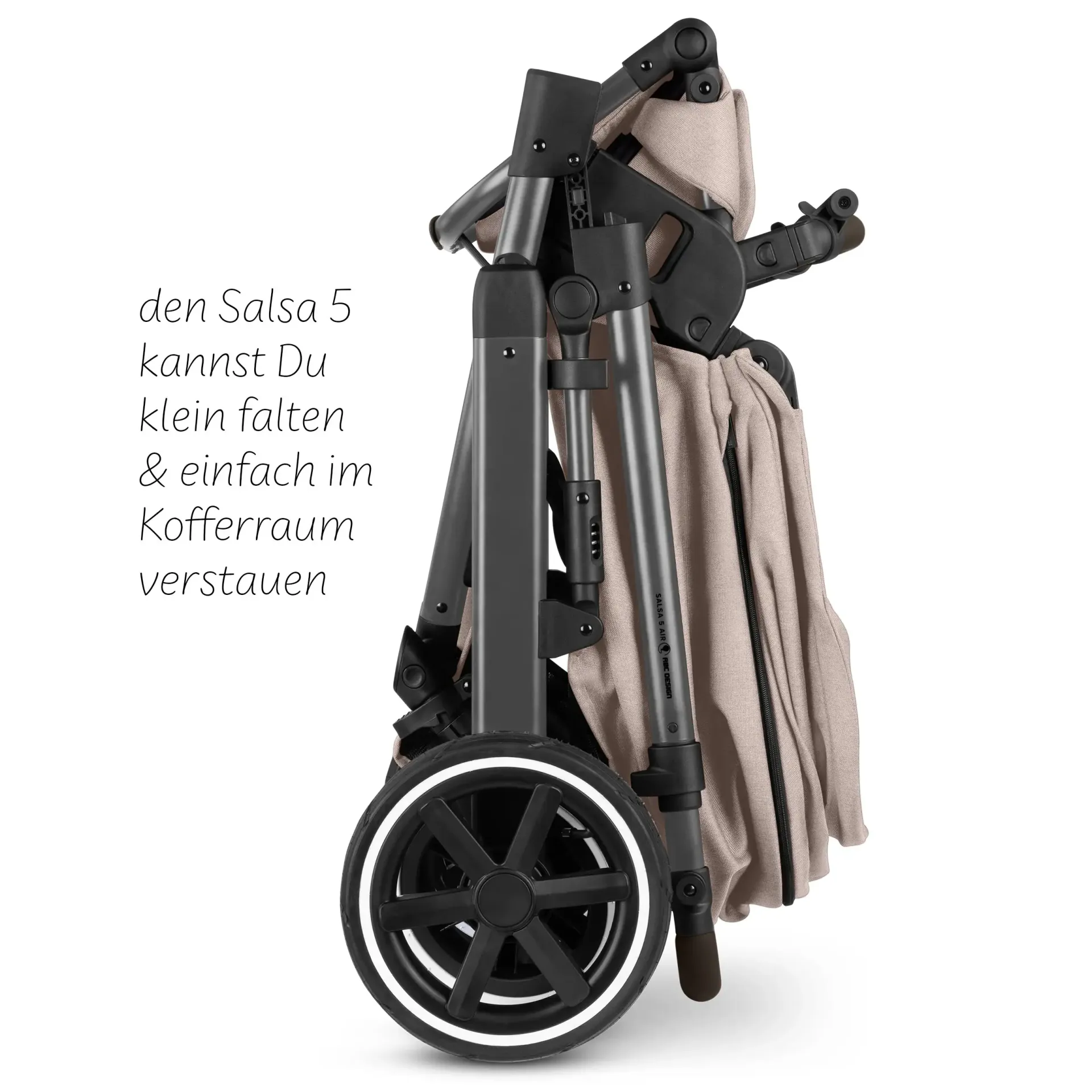 ABC Design Salsa 5 Air All in One Set inkl. Isofix Base Root - Camel