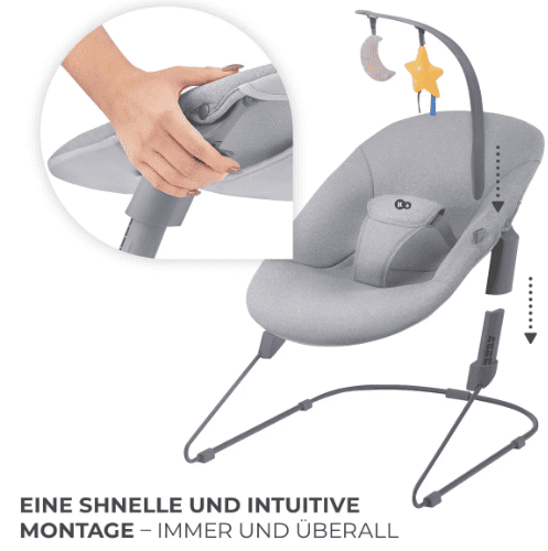 Kinderkraft Babywippe CALMEE grau Kinderkraft Babywippe CALMEE grau