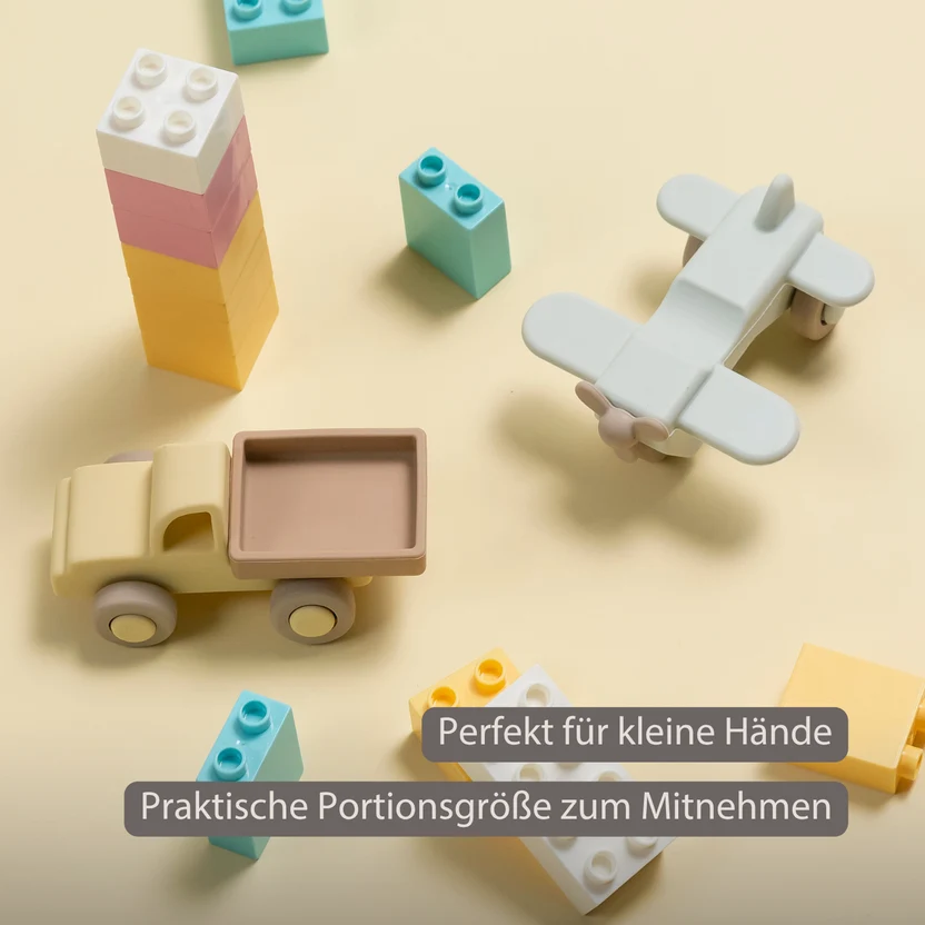 Nattou Silikon Lastwagen und Flugzeug