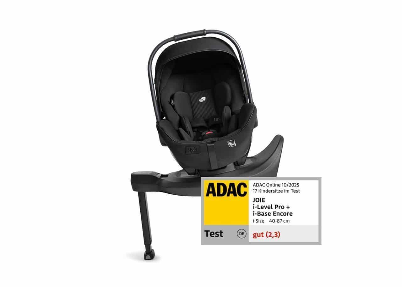 Joie Signature Vinca 4in 1 Kinderwagen Set Eclipse inkl. i-Level Pro Eclipse + Base Encore