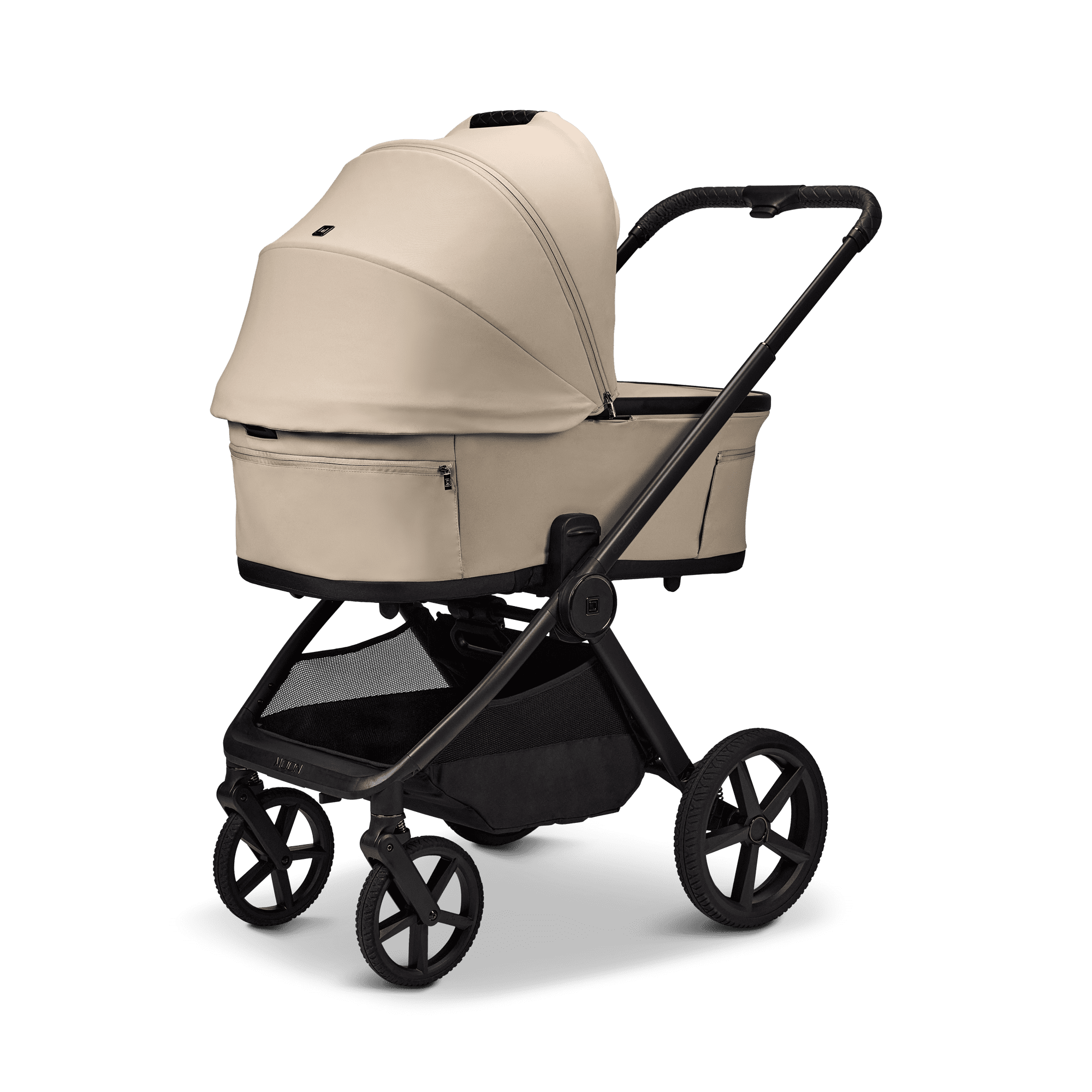 Moon GIO Fold Kombikinderwagen Sand mit Lightweight-Rädern