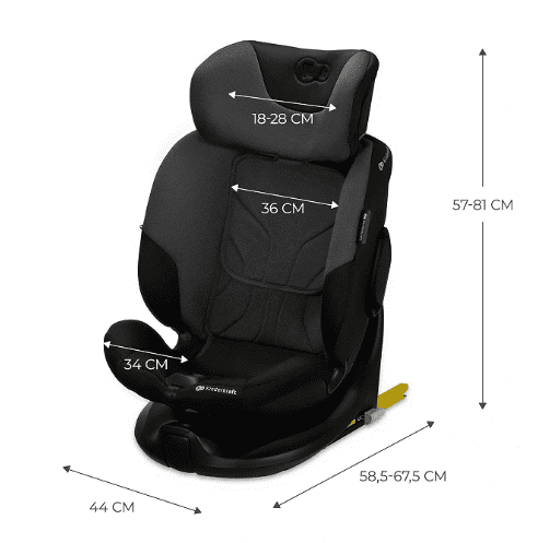 Kinderkraft Autositz I-FIX i-Size schwarz Kinderkraft Autositz I-FIX i-Size schwarz