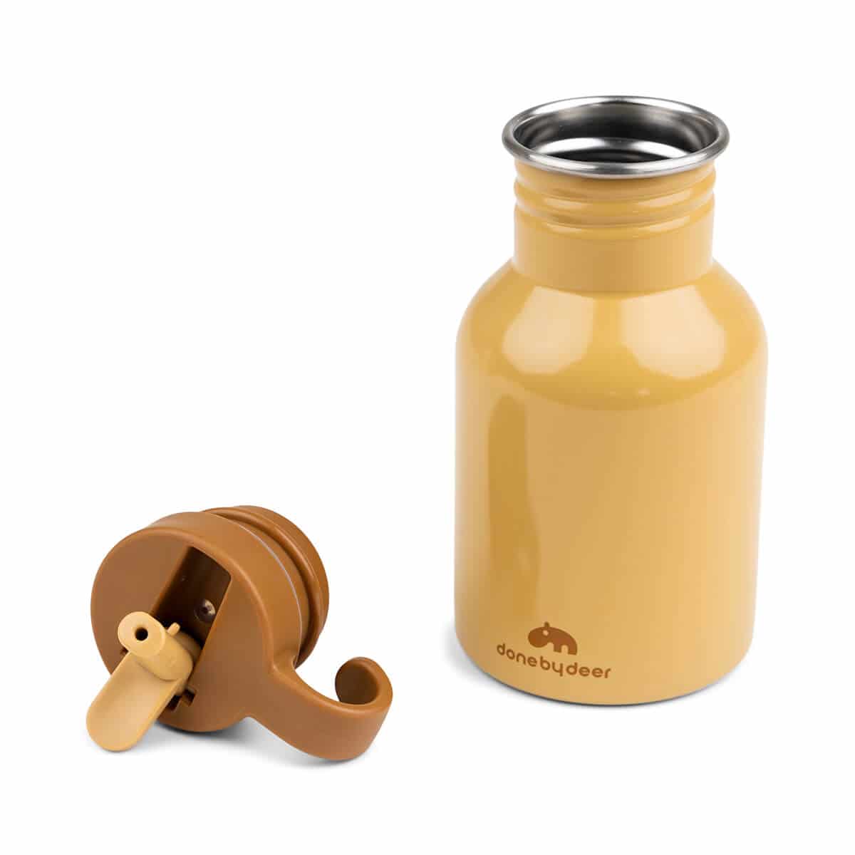 Done by Deer Trinkflasche Mustard Done by Deer Trinkflasche Mustard