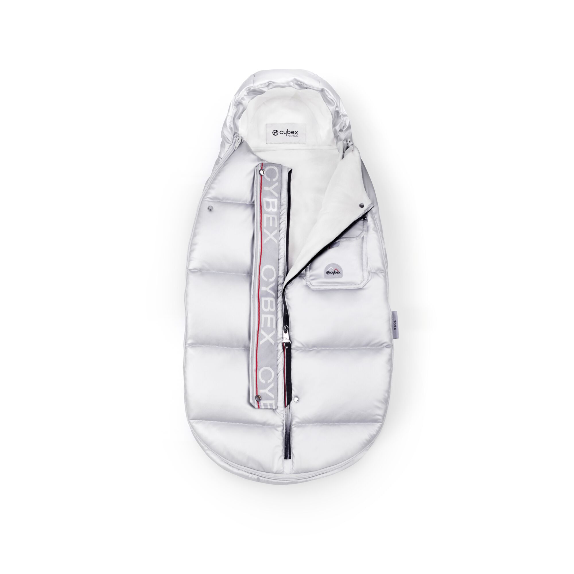 CYBEX Platinum Winter Fußsack Mini Arctic Silver