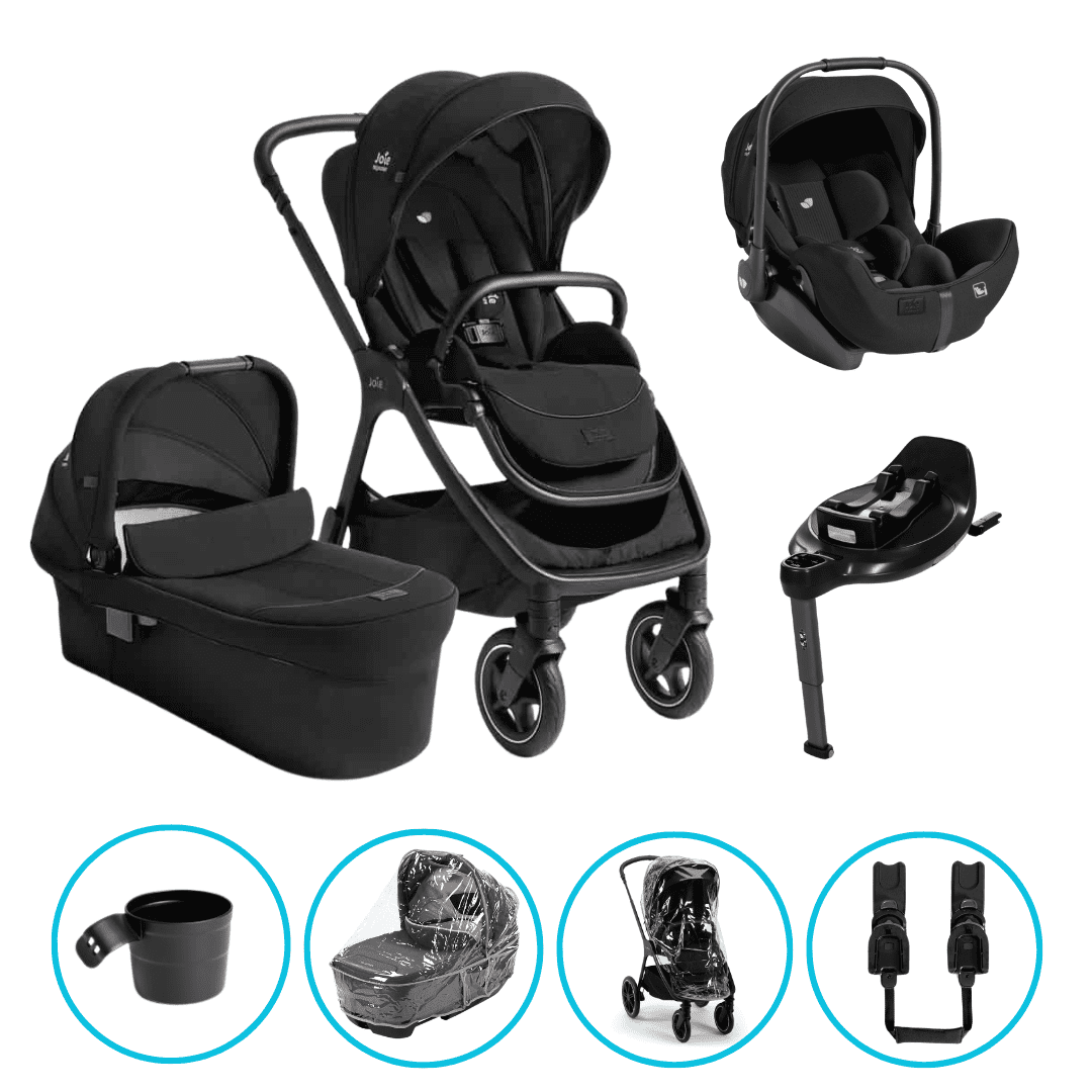 Joie Signature Finiti 8in1 Kinderwagen Set inkl. i-Level Pro Eclipse + Base Encore