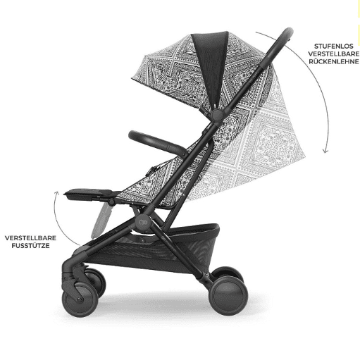 Kinderkraft x BIZUU Buggy Pilot 2 lunar black Kinderkraft x BIZUU Buggy Pilot 2 lunar black