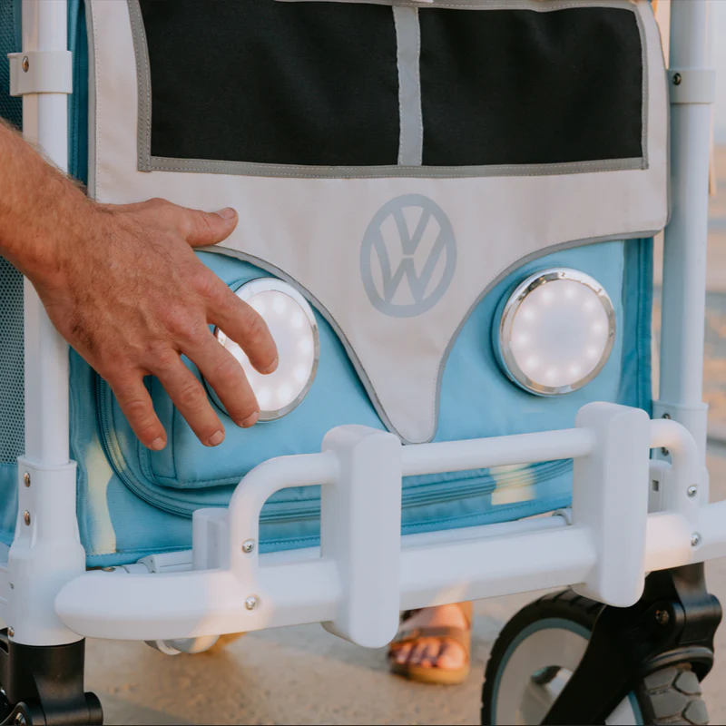 Wonderfold VW 4 Volkswagen Kinderwagen 4-Sitzer - Blau