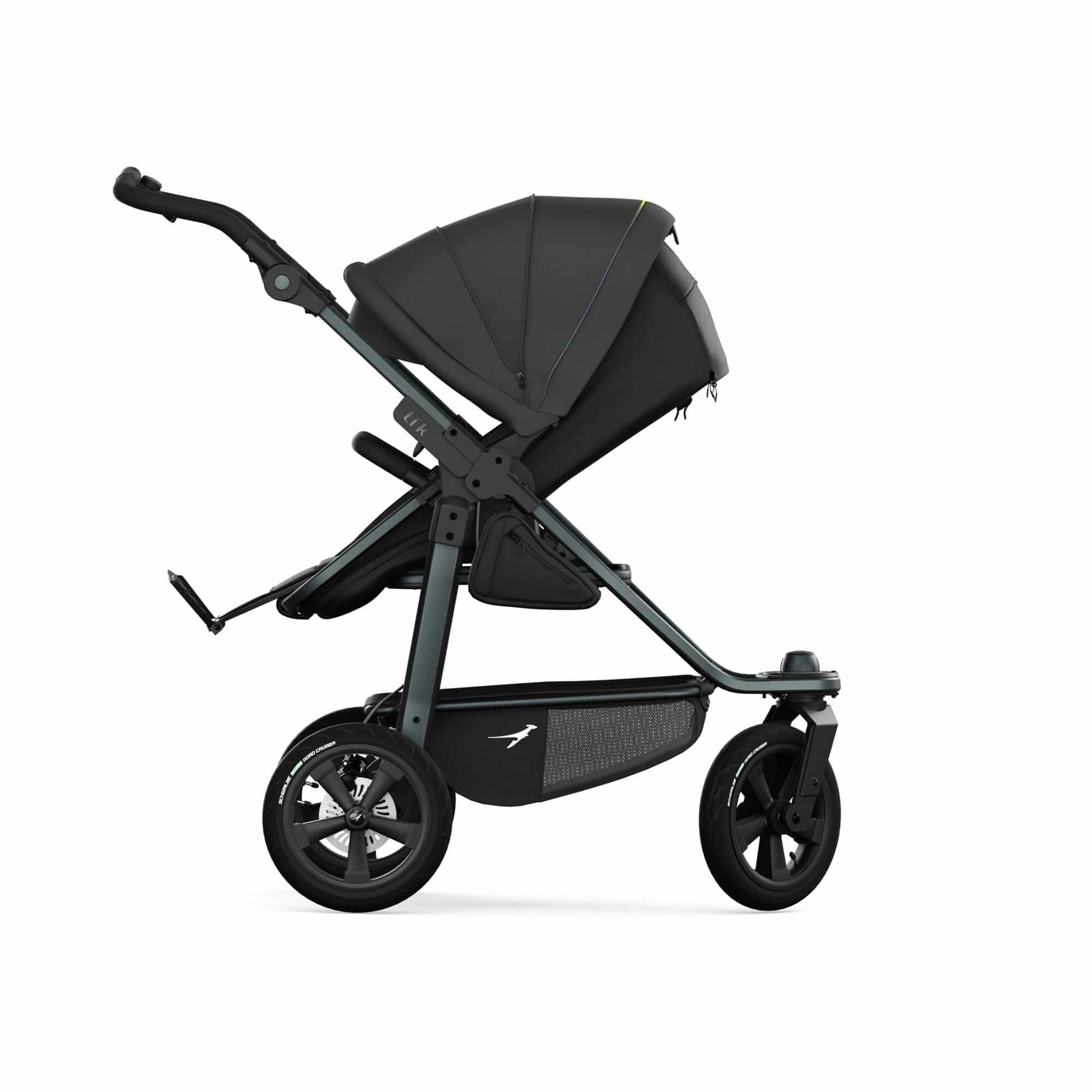 TFK Mono 3 4in1 Kinderwagen Set Anthrazit mit roten Highlights mit CYBEX Cloud T i-Size Sepia Black, CYBEX Base T & TFK Mono Adapter TFK Mono 3 4in1 Kinderwagen Set Anthrazit mit roten Highlights mit CYBEX Cloud T i-Size Sepia Black, CYBEX Base T & TFK Mono Adapter