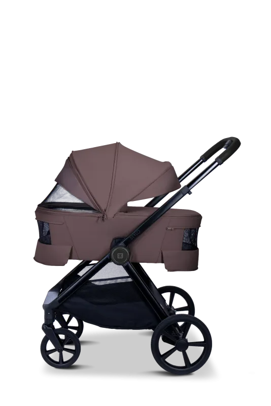 Moon STYLO 5in1 Kombikinderwagen-Set Tonka inkl. Wickelrucksack, Regenverdeck und Adaptern