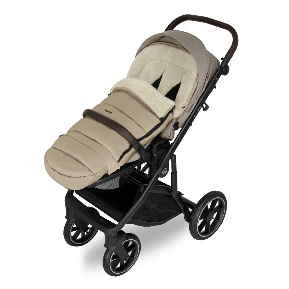my junior ThermoWool 3in1 Fußsack Naptime Latte