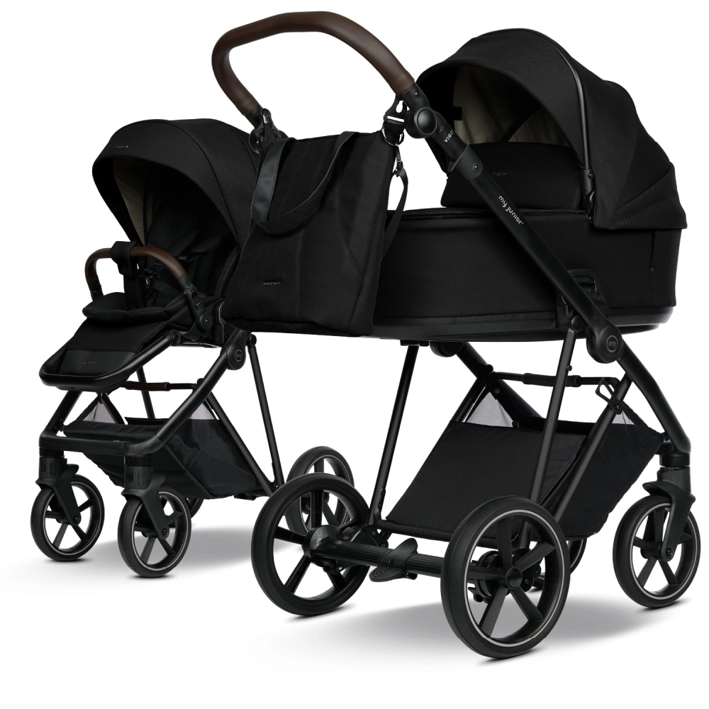 my junior VIGO 2 Kombikinderwagen Black Amour / Black Matt – Brauner Griff – Entdecke den my junior VIGO 2 Kombikinderwagen Black Amour / Black Matt Brauner Griff: Allradfederung, unplattbare Reifen & luxuriöser Komfort – für entspannte Fahrten auf jedem Terrain. my junior VIGO 2 Kombikinderwagen Black Amour / Black Matt – Brauner Griff – Entdecke den my junior VIGO 2 Kombikinderwagen Black Amour / Black Matt Brauner Griff: Allradfederung, unplattbare Reifen & luxuriöser Komfort – für entspannte Fahrten auf jedem Terrain.
