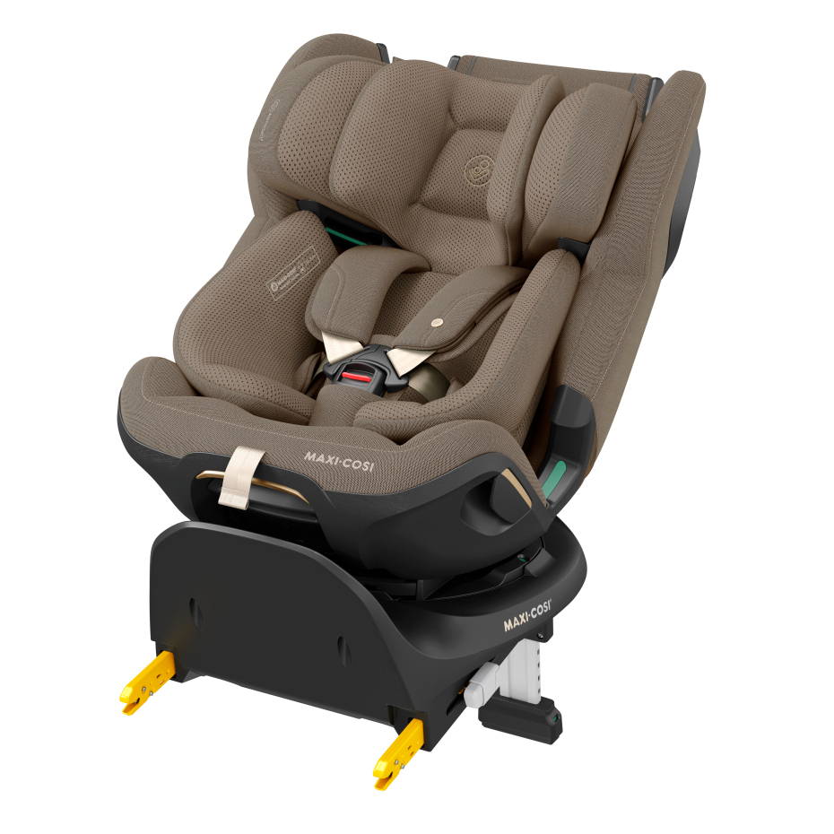 Maxi Cosi Emerald 360 Pro Authentic Truffle – Maxi Cosi Emerald 360 Pro Authentic Truffle: Kindersitz ab Geburt bis 12 Jahre mit SLIDETECH®, 360° Drehung, i-Size (R129), ISOFIX, G-CELL & AirProtect® für maximale Sicherheit.