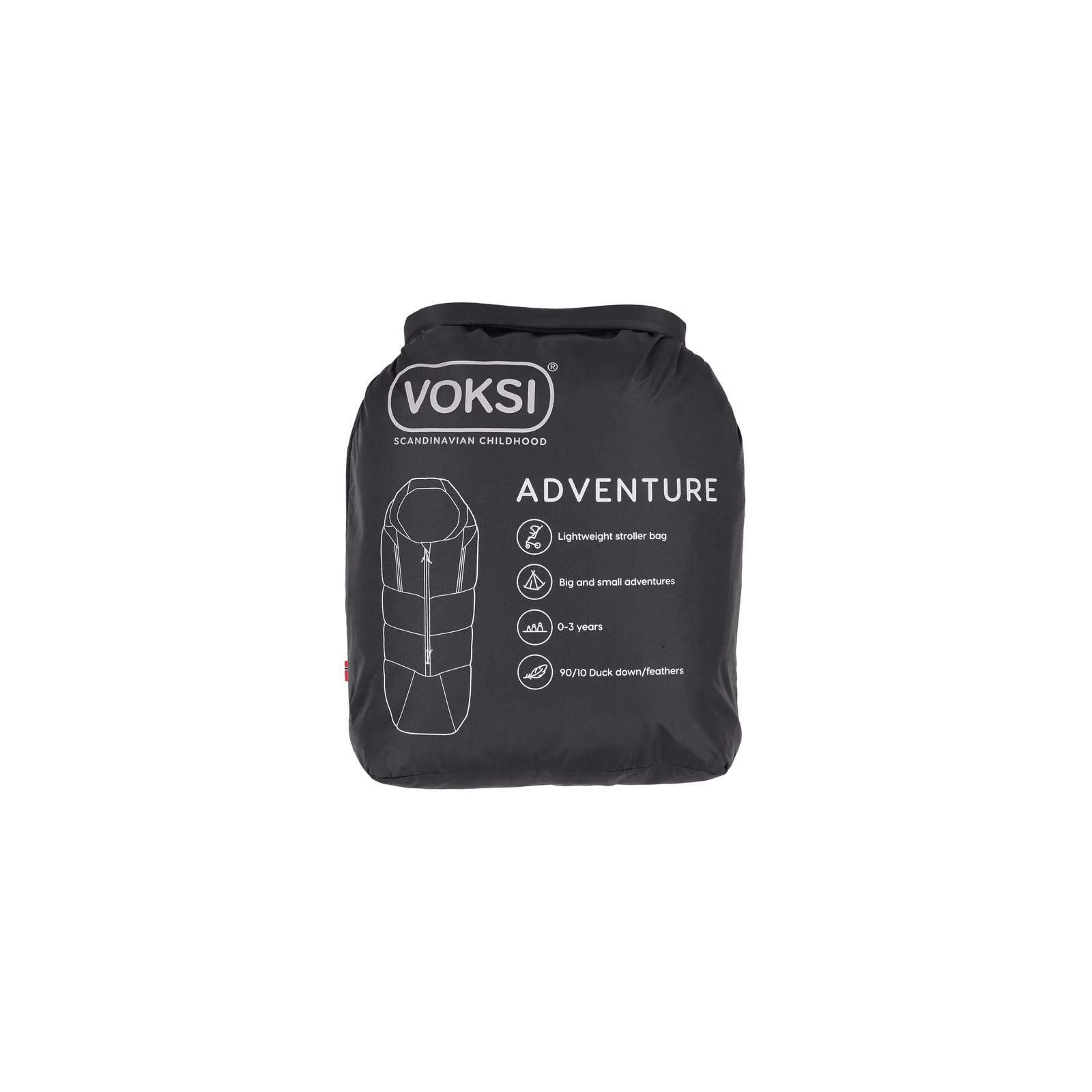 VOKSI Adventure Fußsack Dark Sea Green