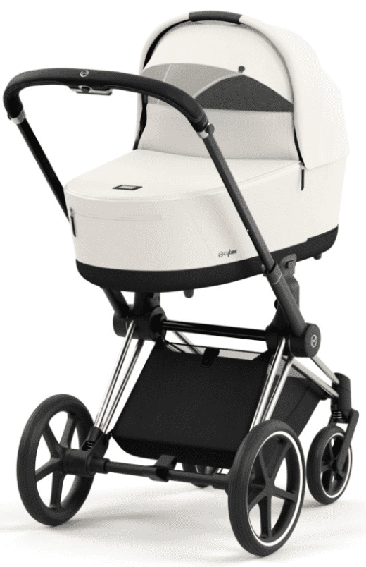 CYBEX PRIAM Kombikinderwagen chrome black off white CYBEX PRIAM Kombikinderwagen chrome black off white