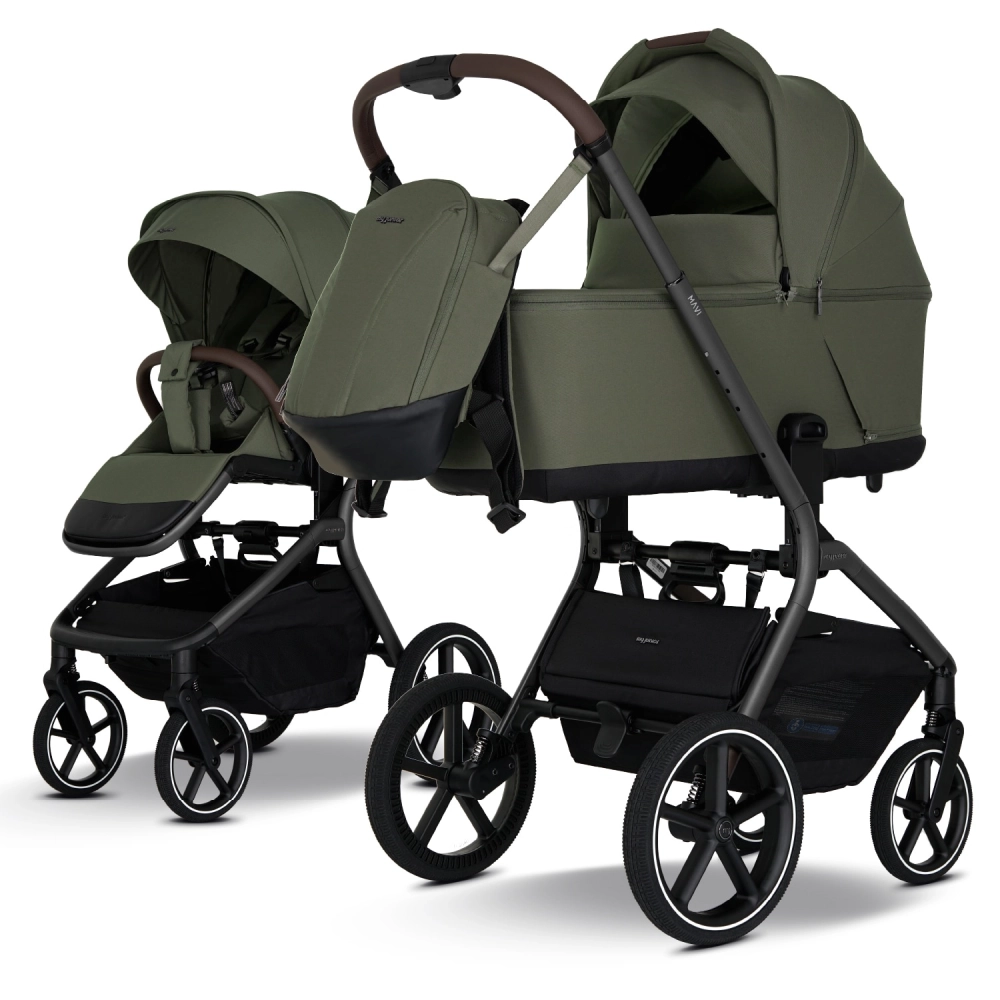 my junior MAVI Kombikinderwagen Olive Green 