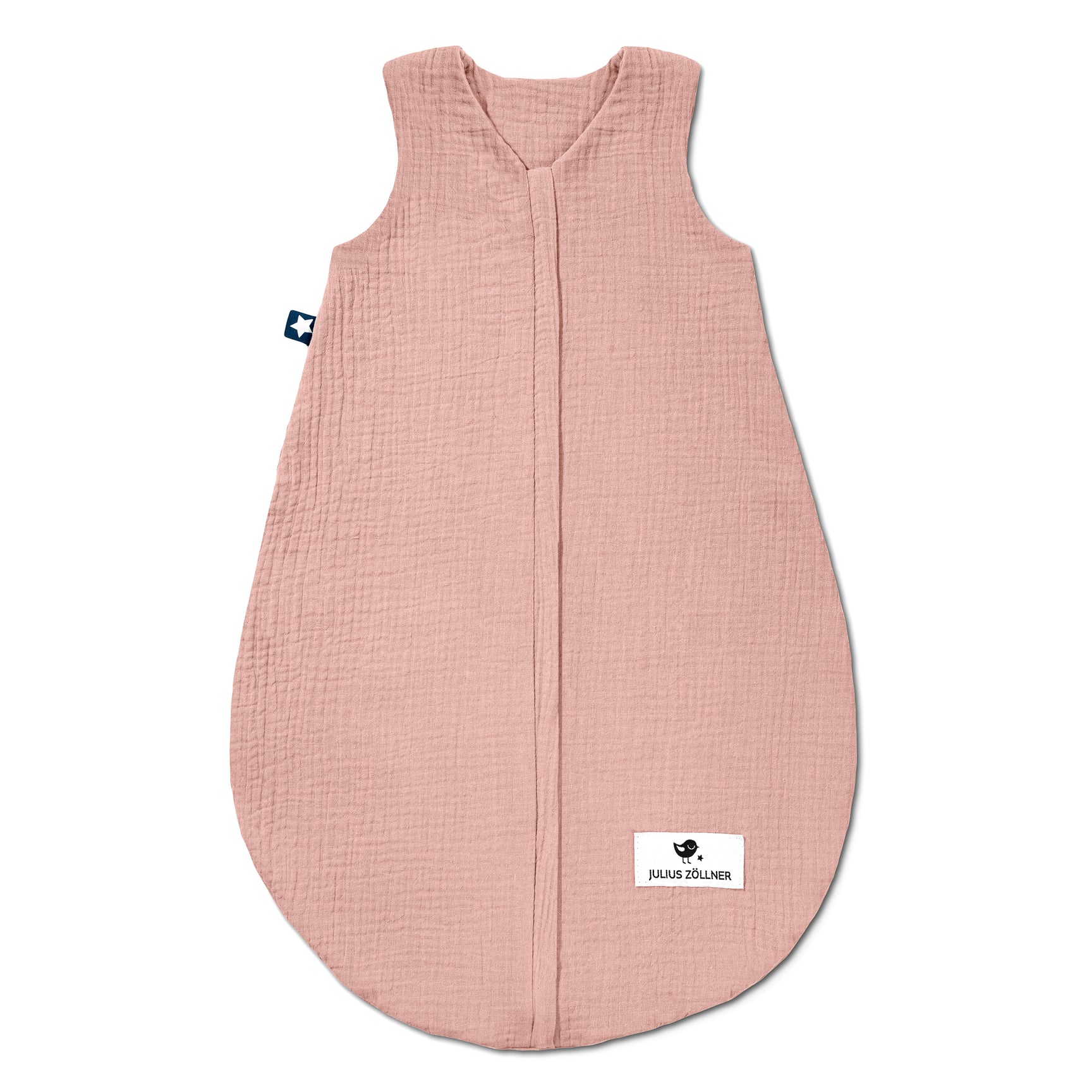 Zöllner Musselin Sommerschlafsack Gr. 90 - Dusty Rose