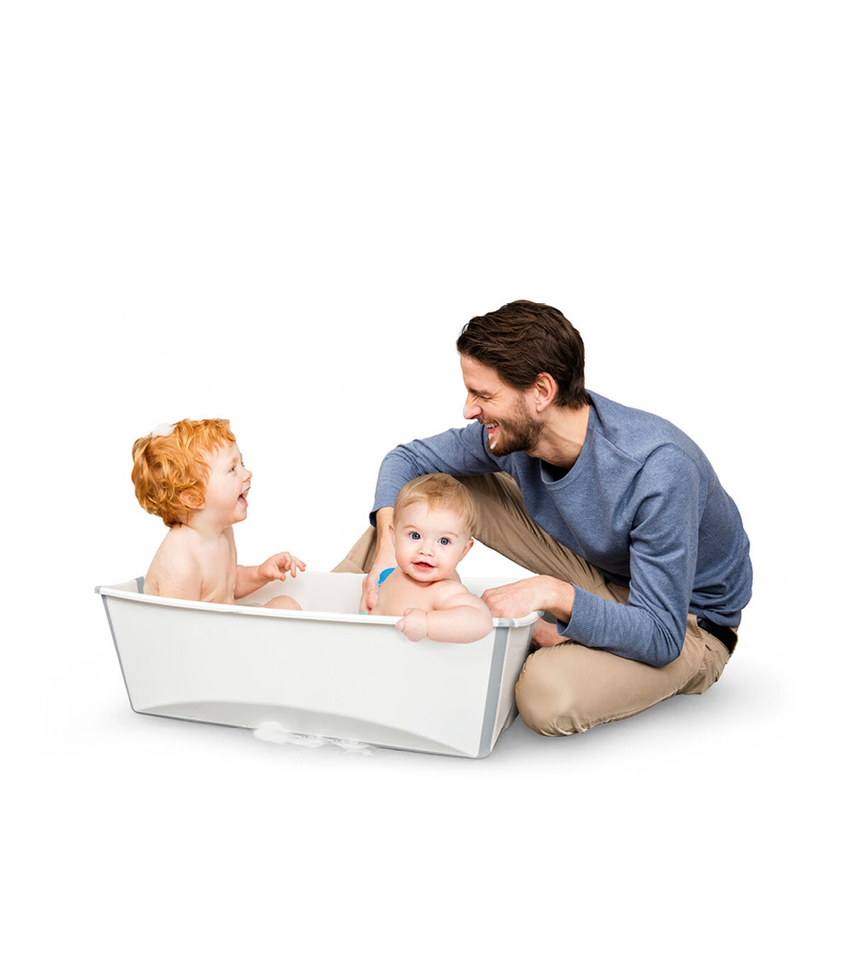 Stokke Flexi Bath X-Large Badewanne Transparent Green Stokke Flexi Bath X-Large Badewanne Transparent Green