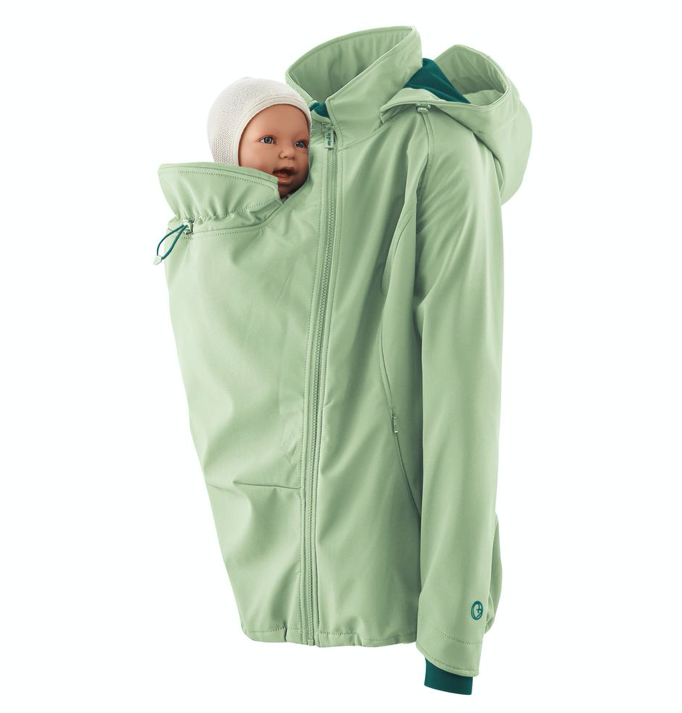 mamalila Softshell-Tragejacke Allrounder - mint M
