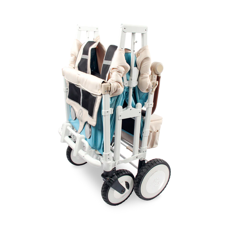 Wonderfold VW 4 Volkswagen Kinderwagen 4-Sitzer - Blau