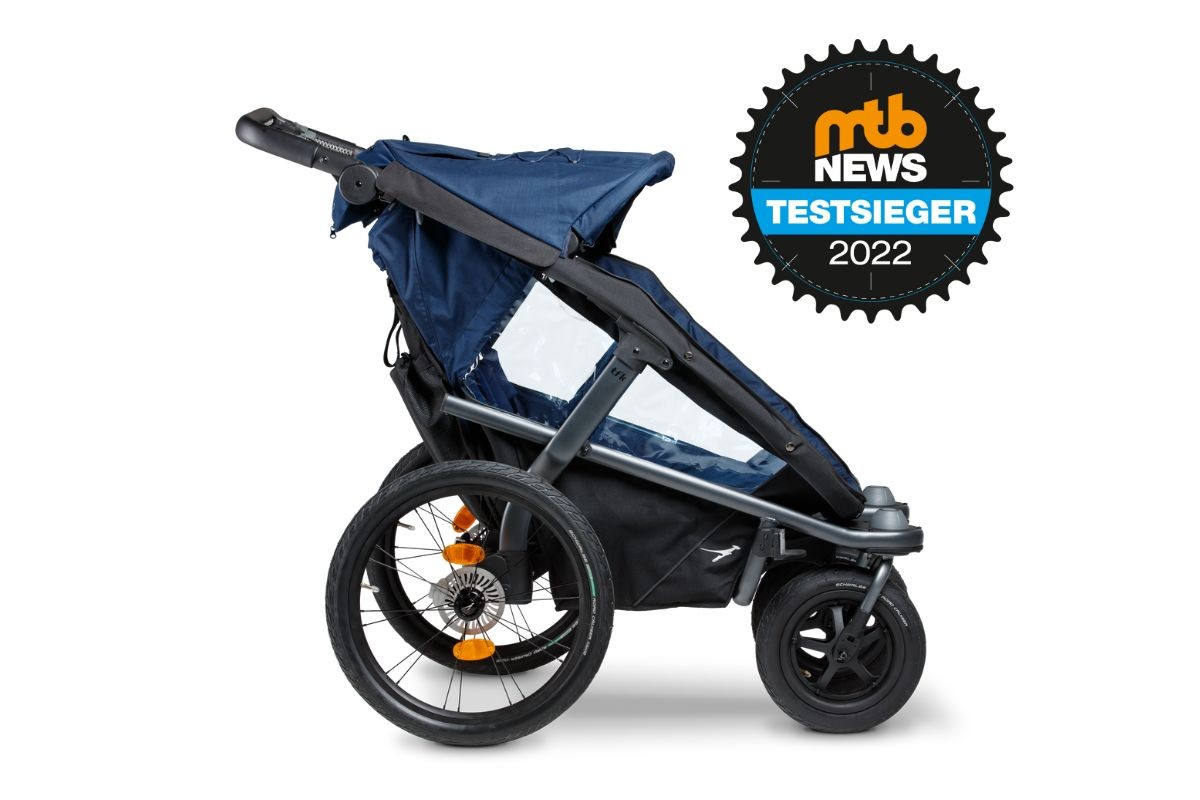 TFK Velo 2 Fahrradanhänger/ Kinderwagen inkl. Deichsel