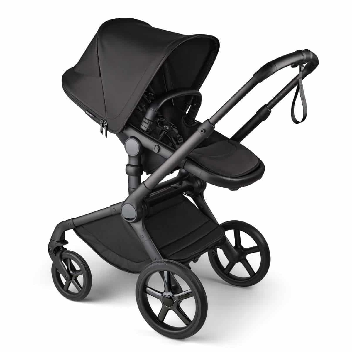 Bugaboo Fox5 Noir Kombikinderwagen Tiefschwarz