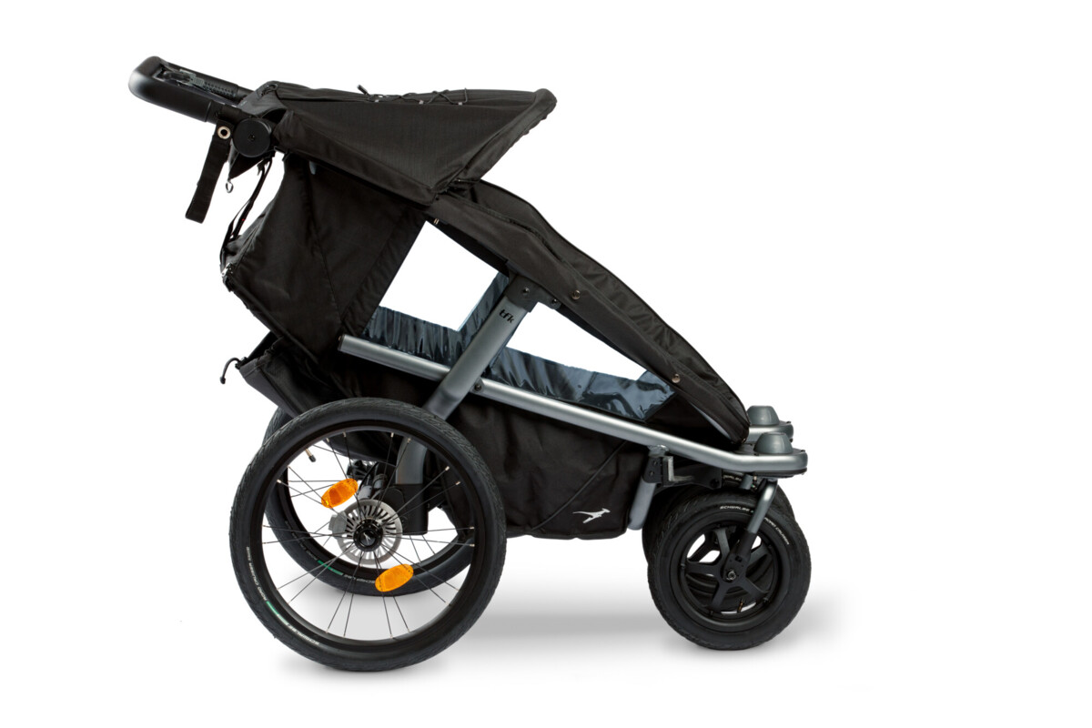 TFK Velo 2 Fahrradanhänger/ Kinderwagen inkl. Deichsel