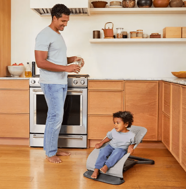 Ergobaby Evolve Bouncer Light Grey Mesh