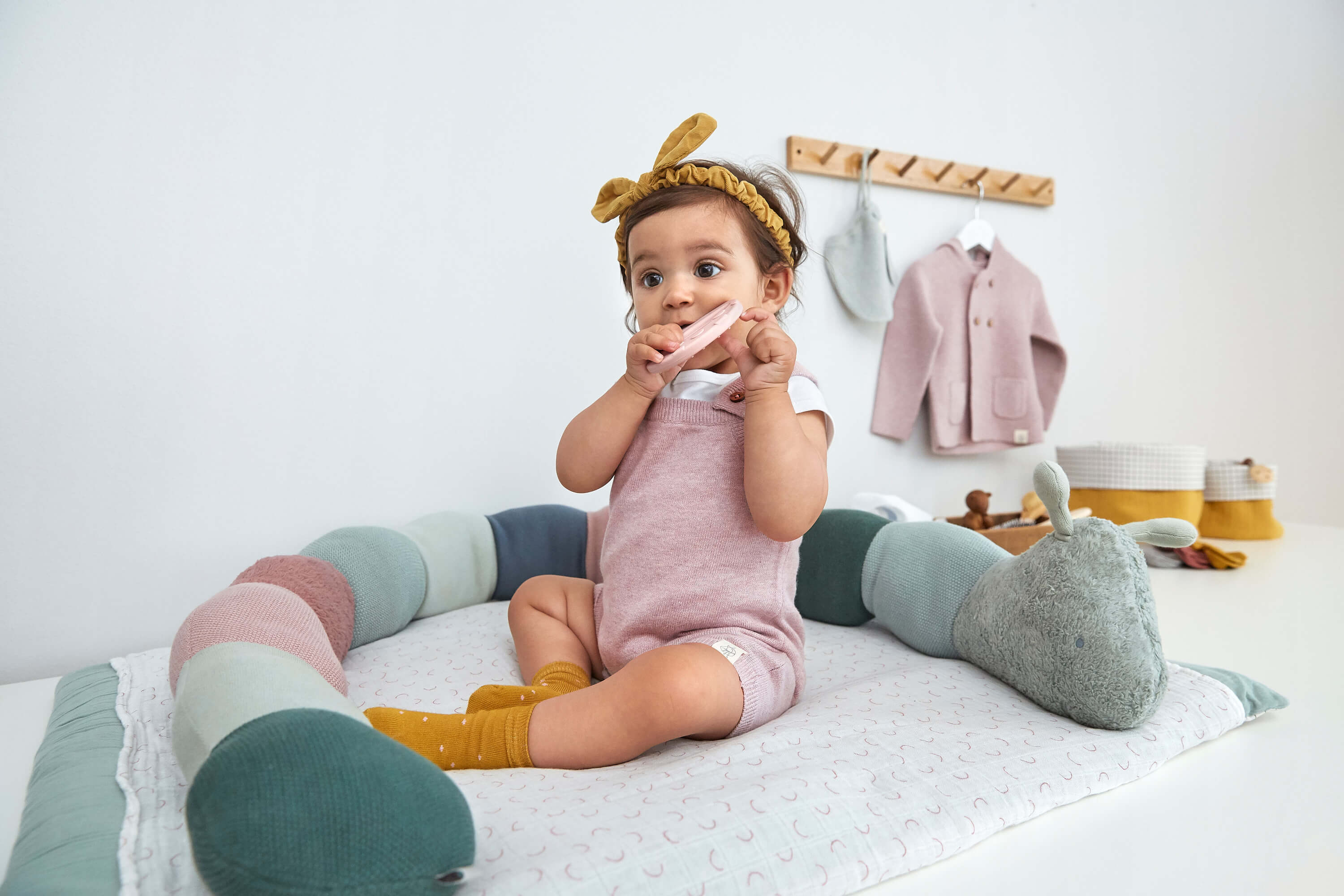 Lässig Baby Silikon Beißring Pilz Lässig Baby Silikon Beißring Pilz