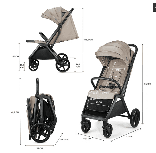Kinderkraft Buggy LOOM Beige Kinderkraft Buggy LOOM Beige