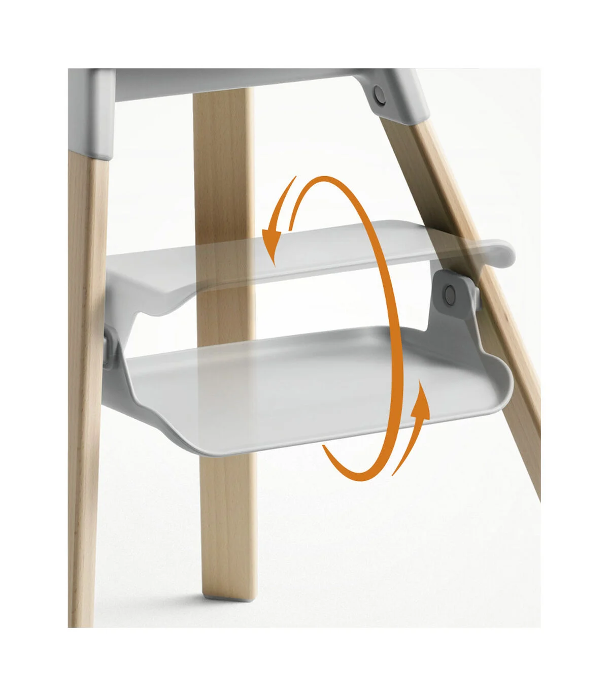 Stokke Clikk Hochstuhl Cloud Grey Stokke Clikk Hochstuhl Cloud Grey