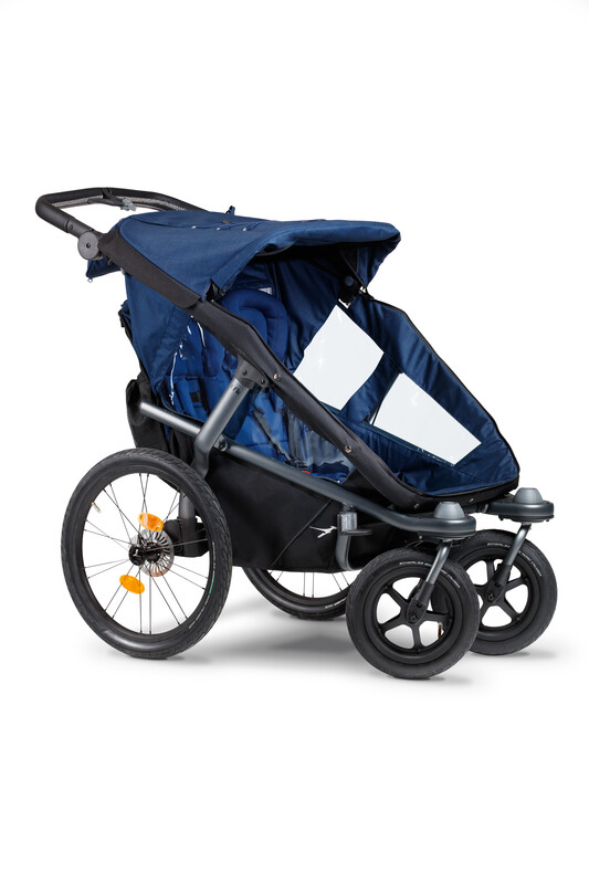 TFK Velo 2 Fahrradanhänger/ Kinderwagen inkl. Deichsel