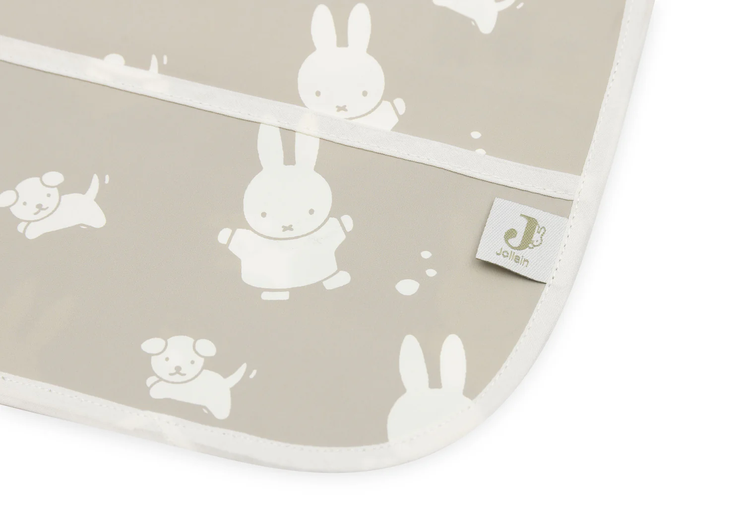 Jollein wasserdichtes Ärmellätzchen Miffy&Snuffy Olive Green