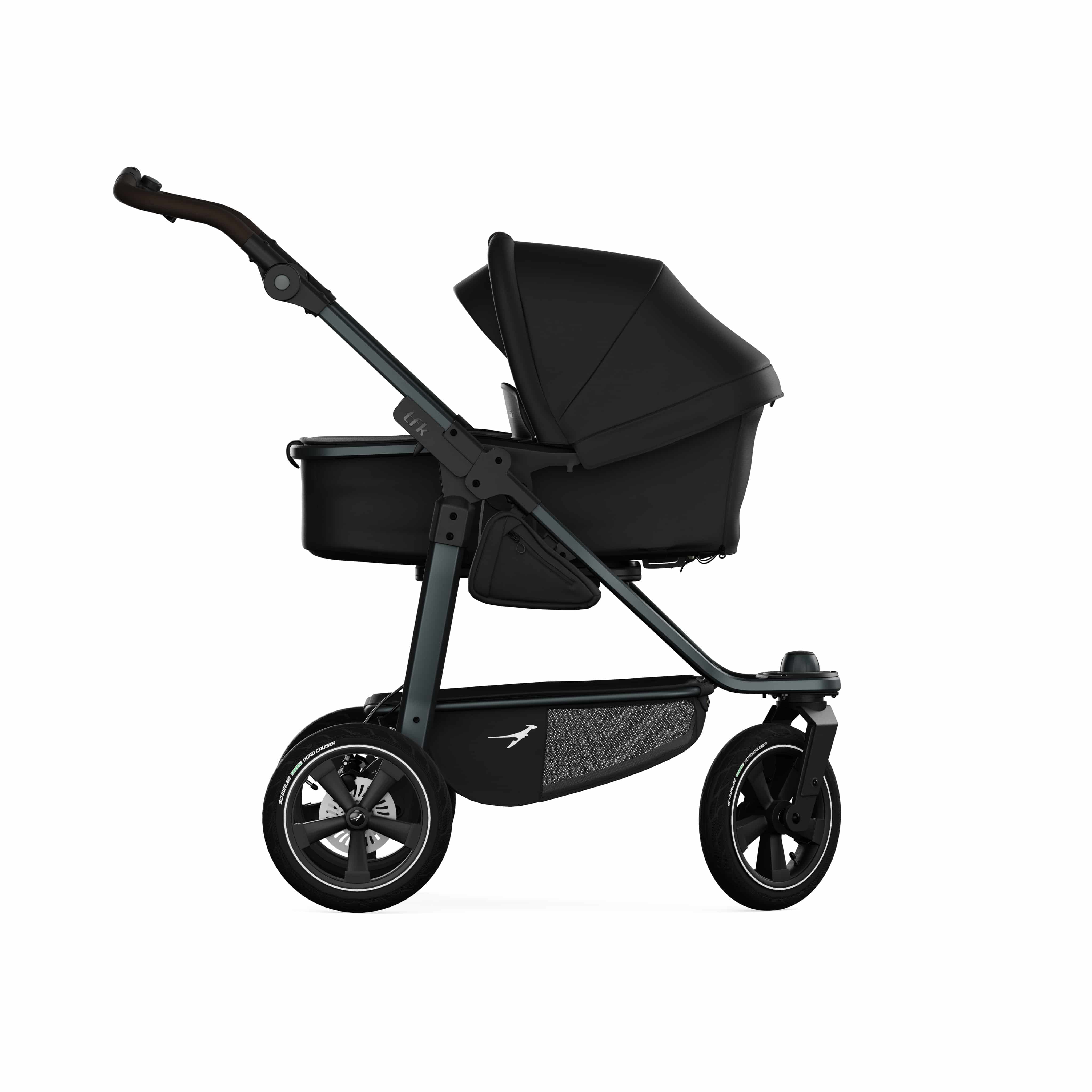TFK Mono 3 Kombikinderwagen Luftrad-Set - schwarz TFK Mono 3 Kombikinderwagen Luftrad-Set - schwarz