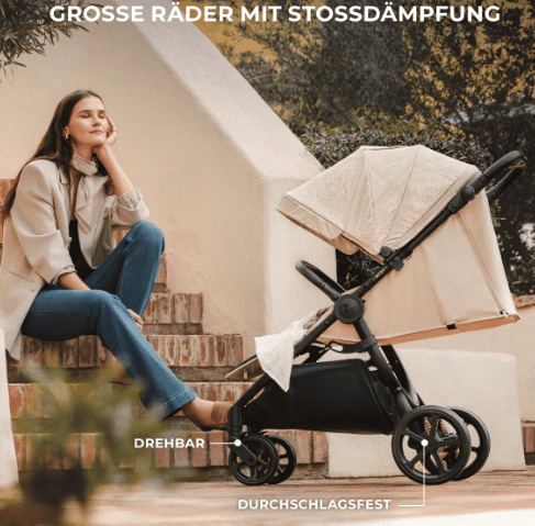 Kinderkraft x BIZUU Mitzy Buggy whisper dune