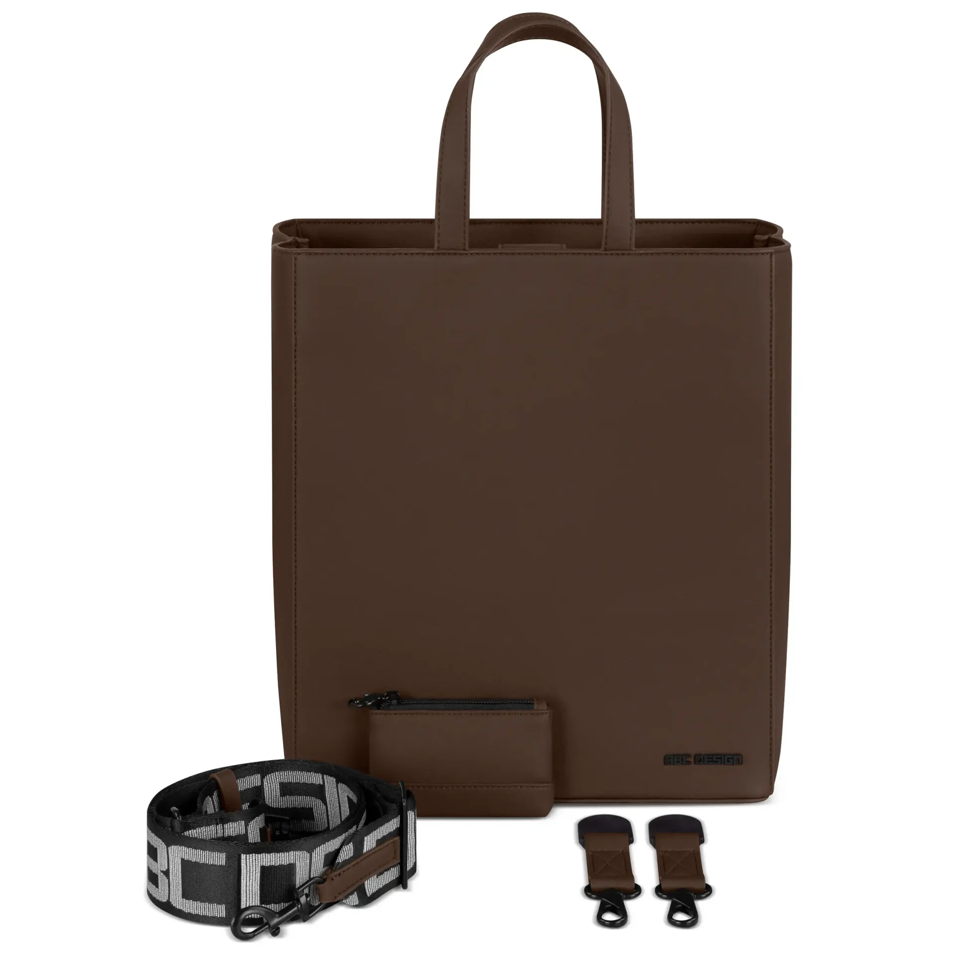 helbraune wickeltasche mit umhängegurt und kinderwagenaufhägung hellbraune wickeltasche mit umhängegurt und kinderwagenaufhägung