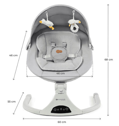 Kinderkraft Babywippe TULSY grau Kinderkraft Babywippe TULSY grau