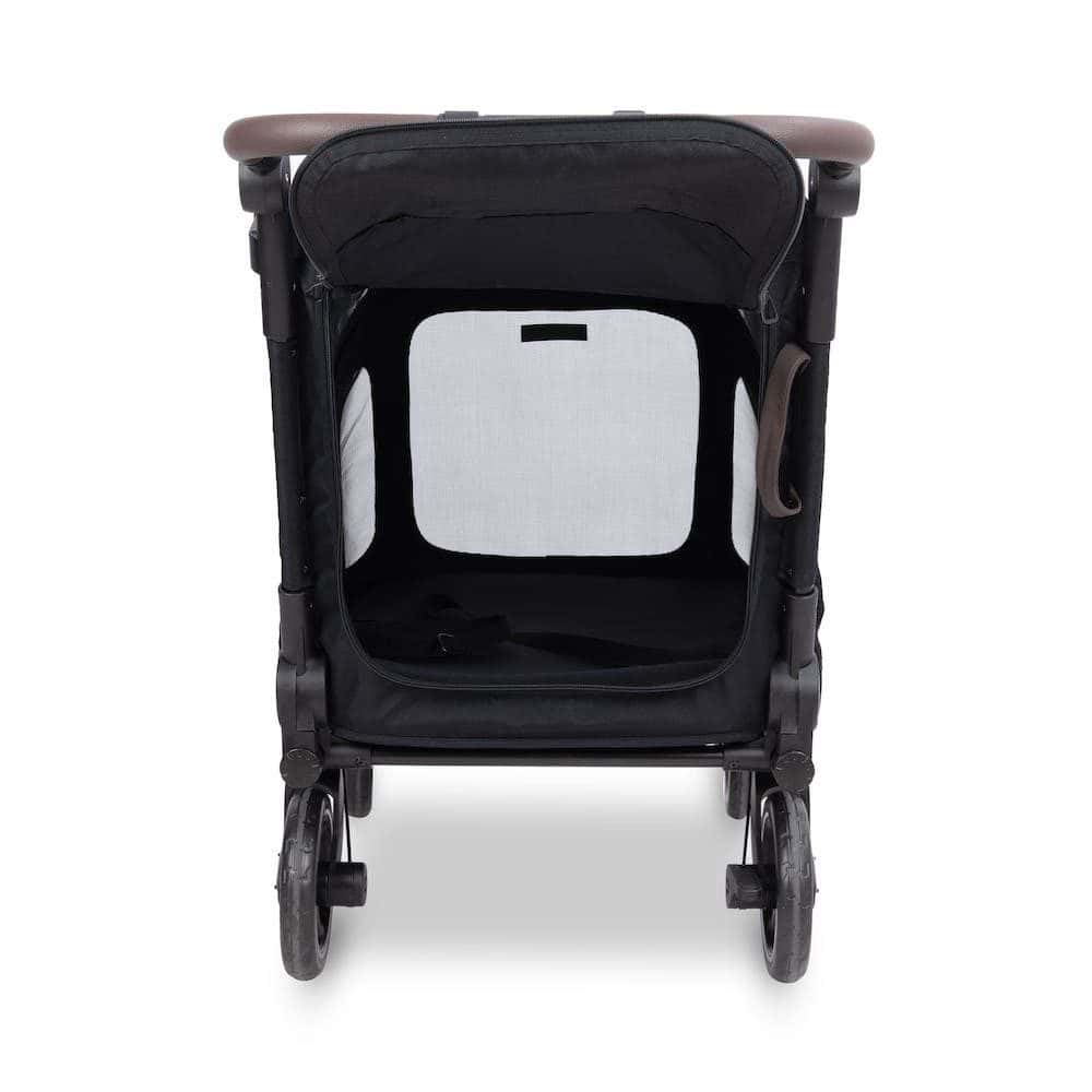 Wonderfold PFM Pet Premium Hunde-Buggy medium Schwarz